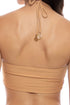 Luli Fama High Noon Heat Halter Ring Cropped Top